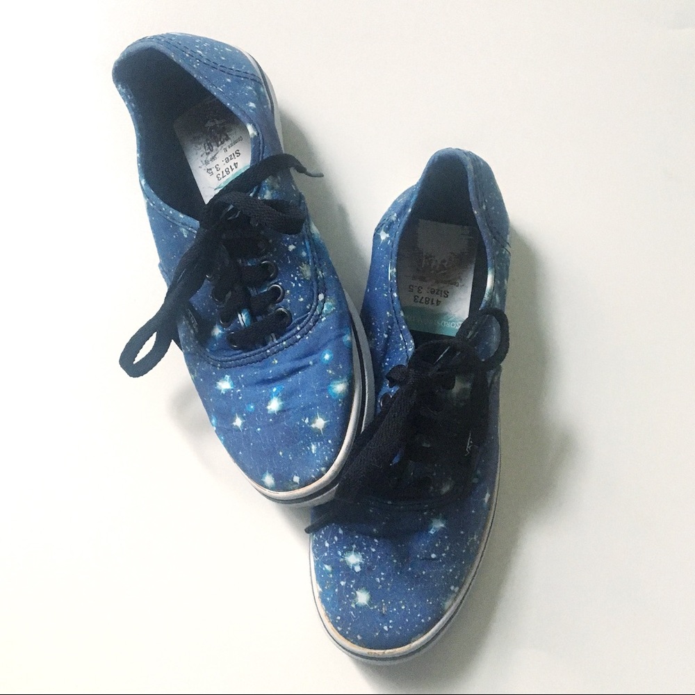 VANS Starry Night -  Juniors Size 3.5